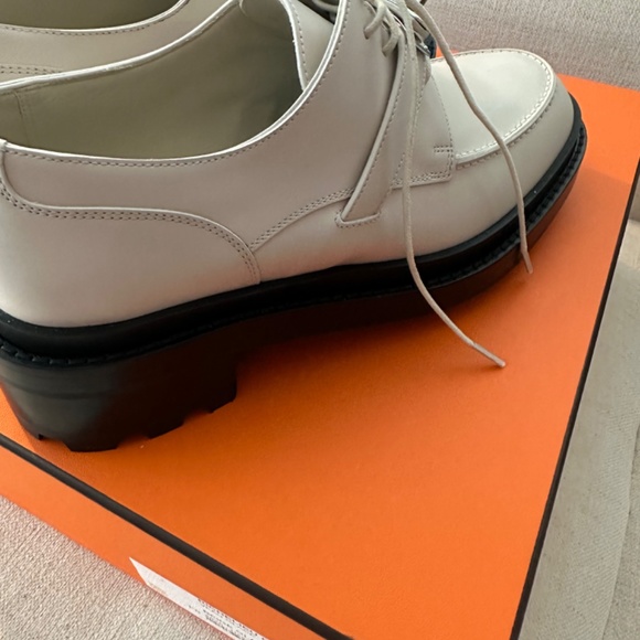 Hermes beige derby shoe - Picture 3 of 4
